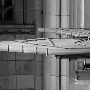 Die Spanischen Trompeten der Rudigierorgel im Linzer Mariendom.