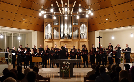 Konzert „Cantate Domino” 2017 mit dem Konservatorium für Kirchenmusik der Diözese Linz in der Autobahnkirche Haid