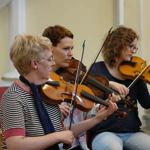 Erste Violine und zweite Violine