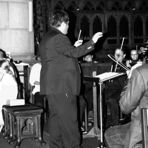 Dirigent des Kyrie und des Gloria und B-Kirchenmusiker in Chorleitung Christoph Eidenberger