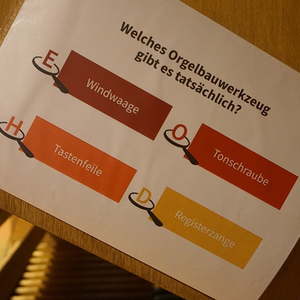 Orgelquiz für große und kleine Orgelentdeckerinnen und Orgelentdecker
