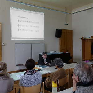 Notensatzseminar mit Referent Andreas Etlinger